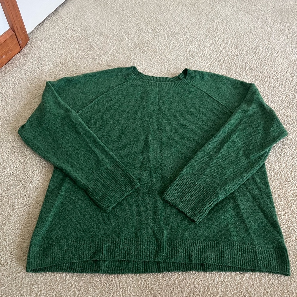 Sonoma Forest Green Knit Pullover
